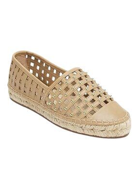 Cinq à Sept Rochel Cage Studded Espadrille Cap Toe Flat
